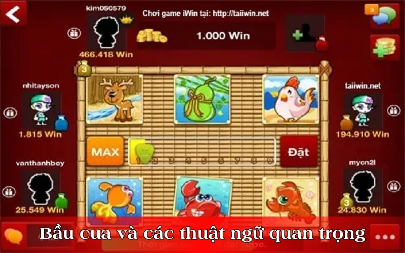 Bầu cua và các thuật ngữ quan trọng