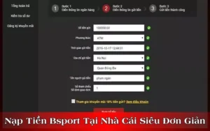 nạp tiền bsport