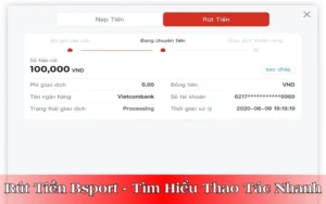 Rút Tiền Bsport